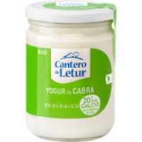 Hipercor  EL CANTERO DE LETUR yogur de cabra natural ecológico tarro 4