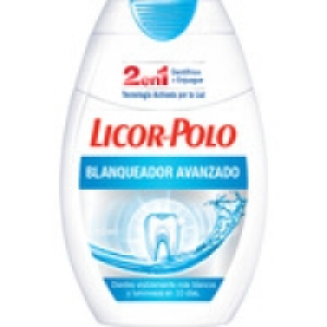 LICOR DEL POLO dentífrico con elixir 2 en 1 blanqueador avan