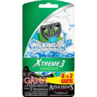 Hipercor  WILKINSON Xtreme 3 maquinilla de afeitar desechable Sensitiv