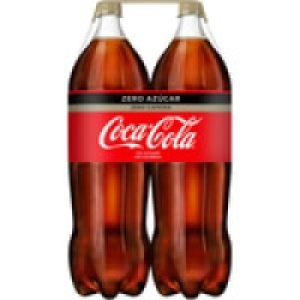 COCA-COLA ZERO Azúcar ZERO CAFEÍNA refresco de cola pack 2 b 2.72 €