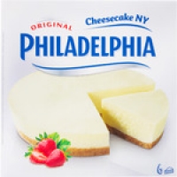 Hipercor  PHILADELPHIA tarta de queso cheesecake NY 6 raciones estuche