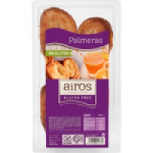 AIROS palmeras de masa hojaldrada sin gluten 2 unidades estu 2.93 €