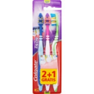 COLGATE cepillo dental Zig Zag medio blister 3 unidades 2.60 €