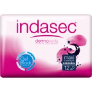 Hipercor  INDASEC compresa de incontinencia Dermo Seda maxi good night