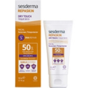 Hipercor  SESDERMA REPASKIN fotoprotector facial SPF50 toque seco para