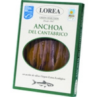 Hipercor  LOREA filetes de anchoa en aceite de oliva virgen extra ecol