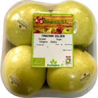 Hipercor  E.SANCHEZ manzana golden ecológica bandeja 700 g peso aproxi