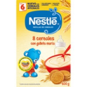 NESTLE 8 Cereales papilla con galleta María desde 6 meses en 3.35 €