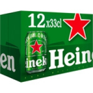 HEINEKEN cerveza rubia Holanda pack 12 latas 33 cl 5.99 €