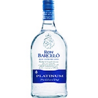 Hipercor  BARCELO Platinum ron blanco dominicano botella 70 cl