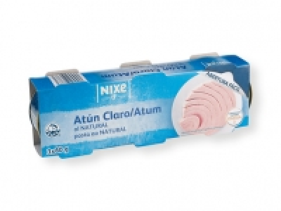Nixe® Atún claro al natural 1.65 €