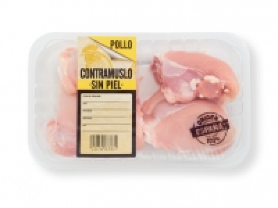 Contramuslo de pollo sin piel 1.49 €