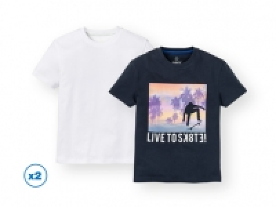 Lidl  Pepperts!® Camiseta estampada pack 2