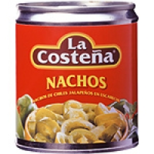 LA COSTEÑA nachos de jalapeños en escabeche lata 121 g neto  1.35 €