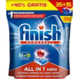 FINISH Calgonit detergente lavavajillas Powerball todo en 1