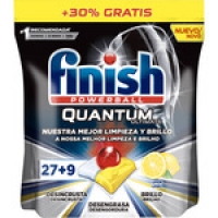 Hipercor  FINISH detergente lavavajillas Power Ball Quantum Ultimate l