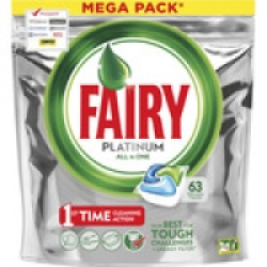 Hipercor  FAIRY detergente lavavajillas Platinum todo en 1 original en