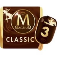 Hipercor  MAGNUM Classic helado de chocolate con leche y vainilla sin 