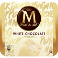 Hipercor  MAGNUM White helado de vainilla con chocolate blanco sin glu