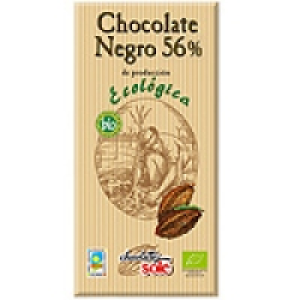Hipercor  SOLE chocolate negro 56% cacao ecológico tableta 100 g