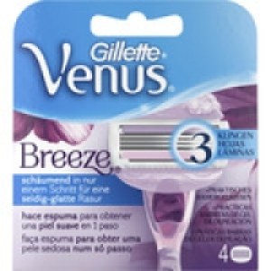 Hipercor  GILLETTE VENUS BREEZE recambio de maquinilla estuche 4 unida