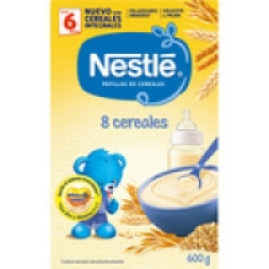NESTLE papilla de 8 Cereales con bífidus desde 6 meses envas