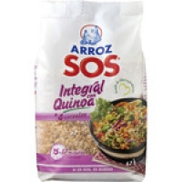 Hipercor  SOS arroz integral con quinoa + 4 cereales paquete 500 g