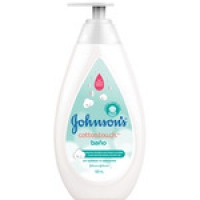 Hipercor  JOHNSONS Cotton Touch gel de baño infantil sin sulfatos ni 