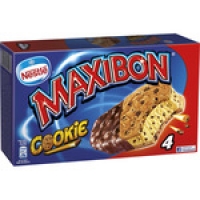 Hipercor  NESTLE MAXIBON Cookie sándwich de galleta con helado de vain