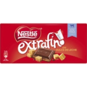 NESTLE EXTRAFINO chocolate con leche fresca con dulce de lec