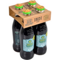 Hipercor  INDI & CO bebida mixer Black Cola 100% ecológica pack 4 bote