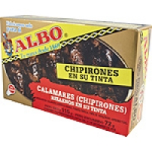 ALBO chipirones rellenos en su tinta lata 72 g neto escurrid 4.25 €