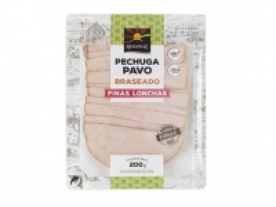 Pechuga de pavo en lonchas 1.75 €