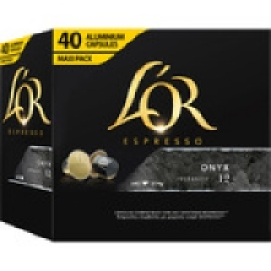 LOR ESPRESSO café Onyx intensidad 12 estuche 40 cápsulas co 10.95 €
