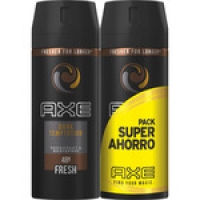 Hipercor  AXE Dark Temptation pack 2 spray 150 ml