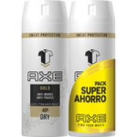 Hipercor  AXE desodorante Gold pack 2 spray 150 ml