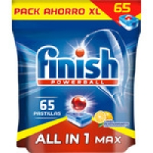 FINISH detergente lavavajillas Powerball Todo en 1 Max limón