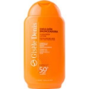 Hipercor  GISELE DENIS emulsión bronceadora FP-50 con vitaminas C y E 