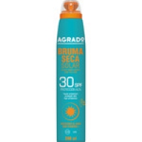Hipercor  AGRADO bruma seca solar SPF-30 resistente al agua spray 200 