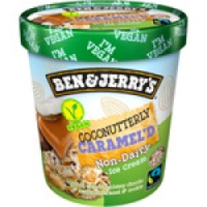 Hipercor  BEN & JERRYS Non Dairy helado de coco con caramelo y cookie