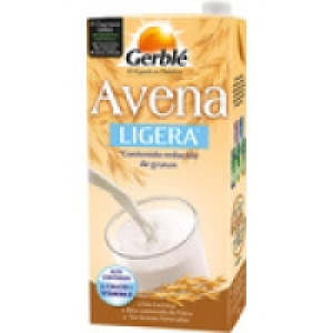 Hipercor  GERBLE bebida de avena ligera contenido reducido de grasa si