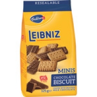 Hipercor  BAHLSEN Leibniz Minis galletas con chocolate bolsa 125 g