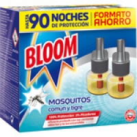 Hipercor  BLOOM insecticida volador eléctrico continuo antimosquitos r