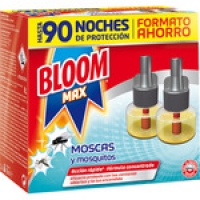 Hipercor  BLOOM Max insecticida volador eléctrico acción rápida y fórm