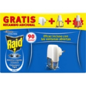 RAID insecticida volador eléctrico líquido antimosquitos com