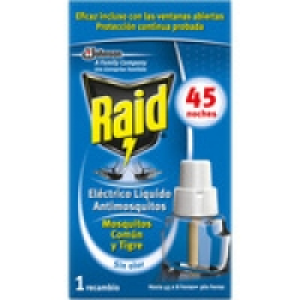 RAID insecticida volador eléctrico líquido antimosquitos com