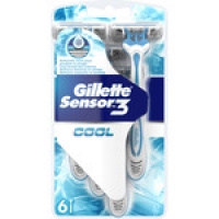 Hipercor  GILLETTE SENSOR 3 maquinilla de afeitar desechable Cool blis