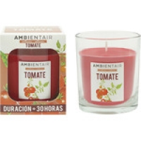 Hipercor  AMBIENTAIR ambientador vela aroma tomate en rama