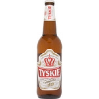 Hipercor  TYSKIE Grand Prix cerveza rubia polaca botella 50 cl