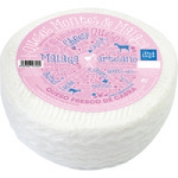 Hipercor  MONTES DE MALAGA queso fresco de cabra 1/2 peso aproximado p